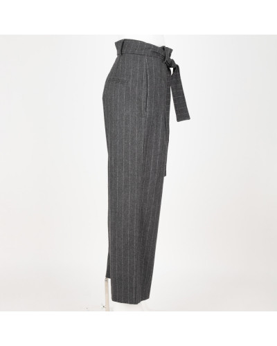 Max Mara Spodnie w pasy