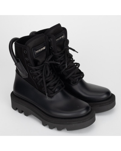 Givenchy Botki czrane z gumy