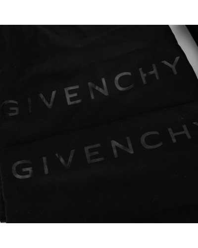 Givenchy Botki czrane z gumy