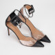 Aquazzura Szpilki czrane seduction