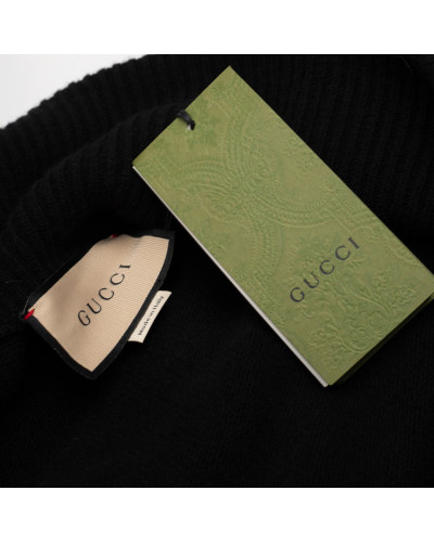 Gucci Sweter czarny z paskiem