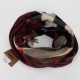 Burberry Szalik bordowy TB