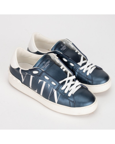 Valentino Buty sportowe nienieskie metaliczne