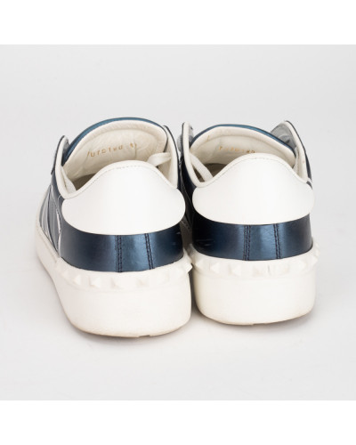 Valentino Buty sportowe nienieskie metaliczne