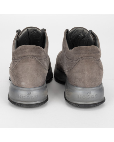 Hogan Buty szare sportowe