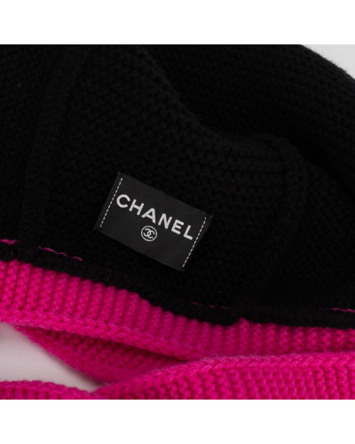 Chanel  czapka czarna