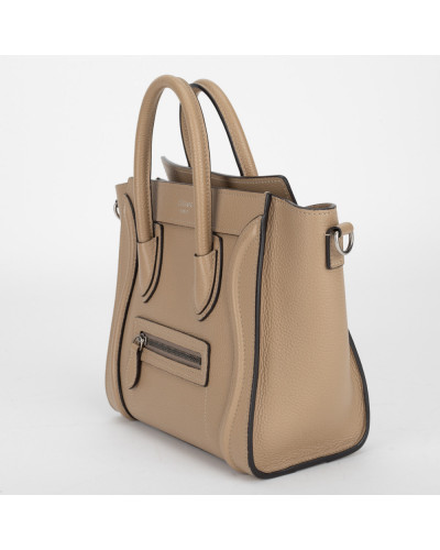 Celine Torba beżowa Luggage Bag