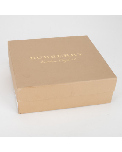 Burberry Botki czarne lakierowane