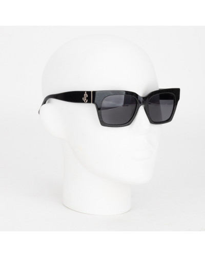Jimmy Choo Okulary czarne brokat