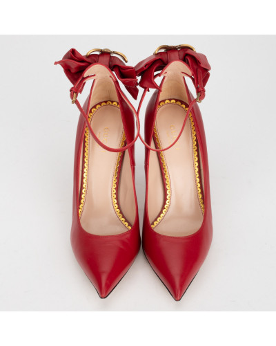 Gucci Buty czerwone szpilki