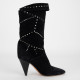 Isabel Marant Buty czarne botki na obcasie z jetami
