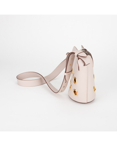 Burberry Torba w pudrowym kolorze Grommet Bucket Bag