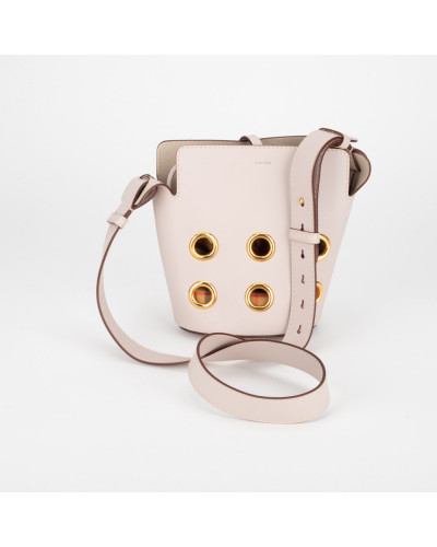Burberry Torba w pudrowym kolorze Grommet Bucket Bag