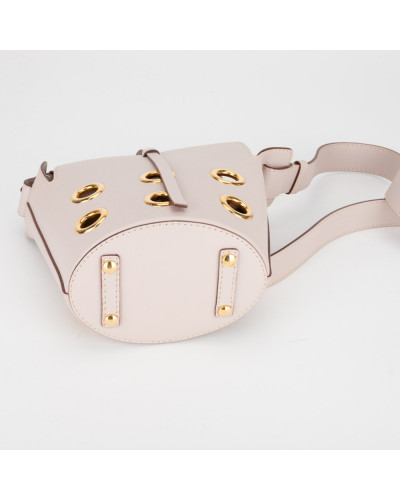 Burberry Torba w pudrowym kolorze Grommet Bucket Bag