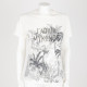 Dior T-shirt biały Mykonos, mała plamka