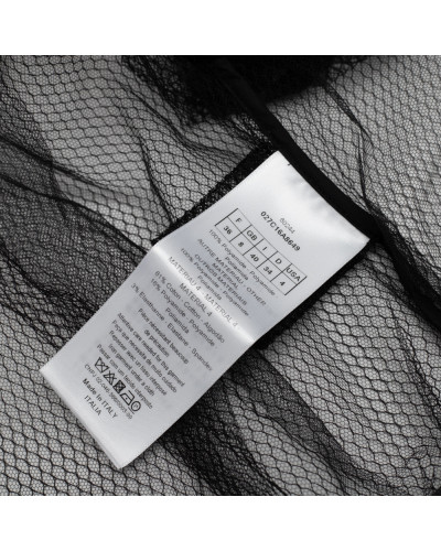 Dior Ubranie czarna bluza siateczkowa