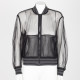 Dior Ubranie czarna bluza siateczkowa