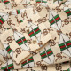 Gucci Koszula bezowe we wzory i logo
