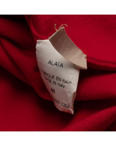 Alaïa Ubranie czerwone body