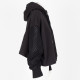 Pinko Bluza czarna z ażurowymi rękawami