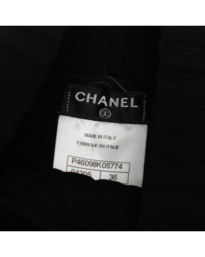 Chanel  Ubranie czarna spódnica