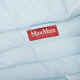 Max Mara Kurtka niebieska z futerkiem