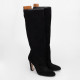 Stuart Weitzman kozaki czarne na obcasie