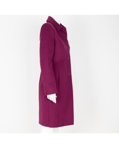 Max Mara Płaszcz fioletowy