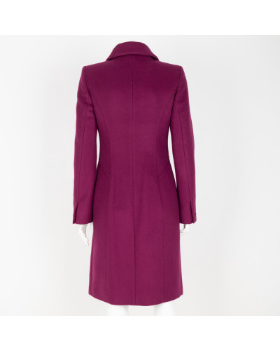 Max Mara Płaszcz fioletowy