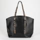 Coccinelle Torba czarna shopper
