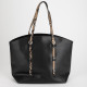 Coccinelle Torba czarna shopper