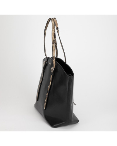 Coccinelle Torba czarna shopper