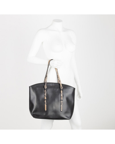Coccinelle Torba czarna shopper