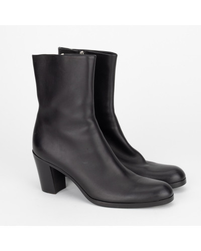 Jil Sander Botki czarne