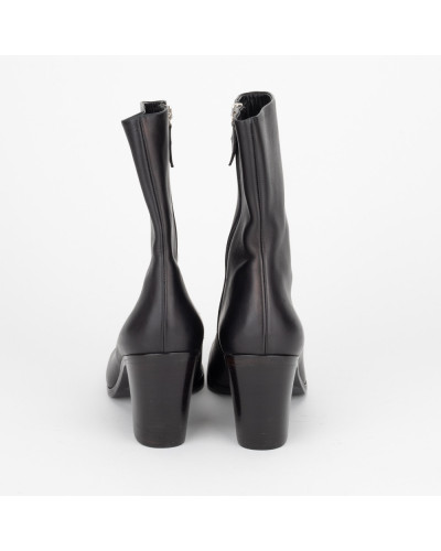 Jil Sander Botki czarne