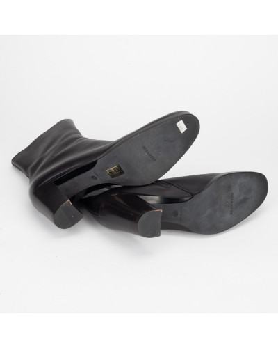 Jil Sander Botki czarne