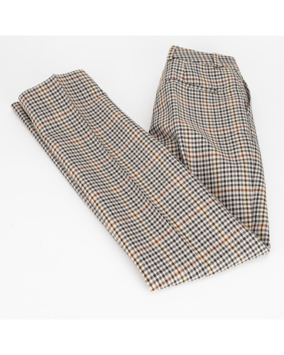 Victoria Beckham Spodnie w pepitke