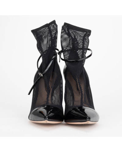 Gianvito Rossi Botki z siateczki