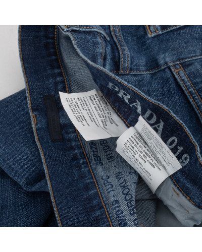 Prada Ubranie ciemne jeansowe spodnie