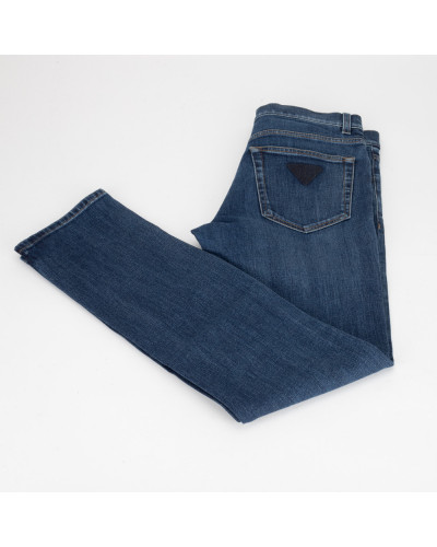 Prada Ubranie ciemne jeansowe spodnie
