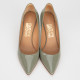 Salvatore Ferragamo Buty szare szpilki