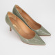 Salvatore Ferragamo Buty szare szpilki