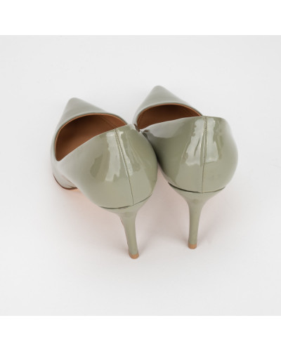 Salvatore Ferragamo Buty szare szpilki