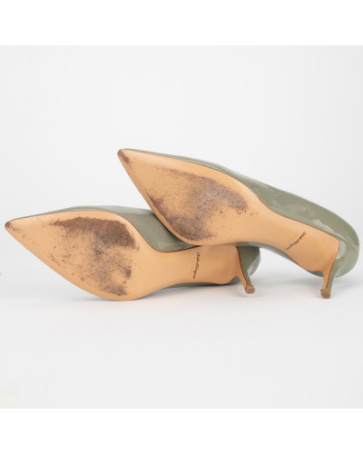 Salvatore Ferragamo Buty szare szpilki