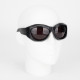 Bottega Veneta Czarne sportowe okulary