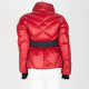 Moncler Kurtka czerwona zimowa