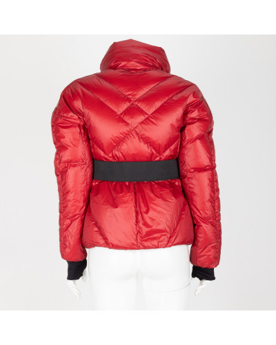 Moncler Kurtka czerwona zimowa