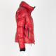 Moncler Kurtka czerwona zimowa
