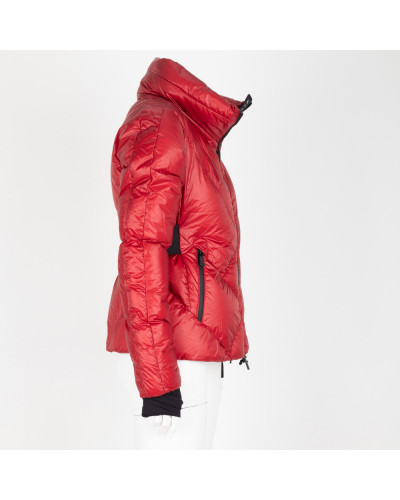Moncler Kurtka czerwona zimowa
