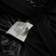 Moncler Kurtka czarna z kapturem